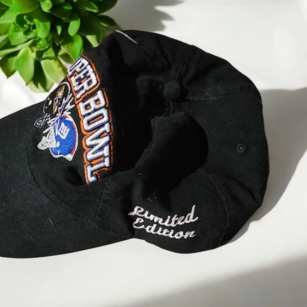 NWT Super Bowl XXXV 35 Puma Limited Edition Adjustable Hat Ravens Giants 2001